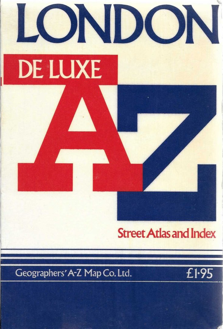  - London De Luxe A Z Street Atlas and Index