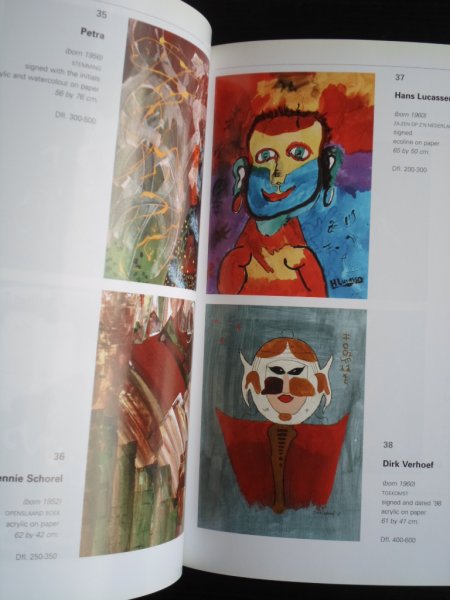 Veilingcatalogus Sotheby's - Inside Out, werk uit de collectie van Lundbeck BV