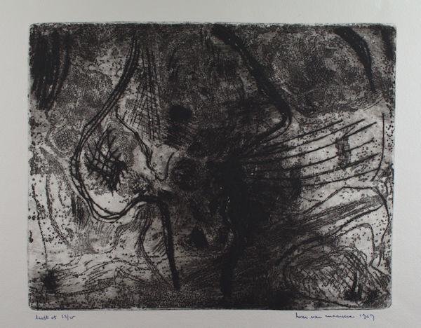 Maarseveen, H. van. - Laatste ets.