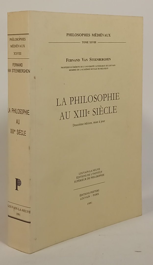 STEENBERGHEN, F. VAN - La philosophie au XVIIIe siècle.