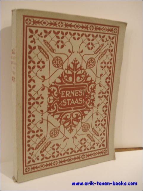 BERGMANN, ANTON. - ERNEST STAAS ADVOCAAT.