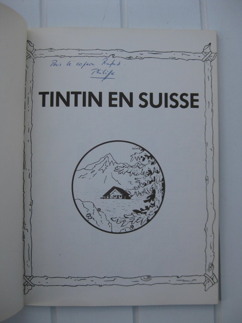 - Tintin en Suisse.