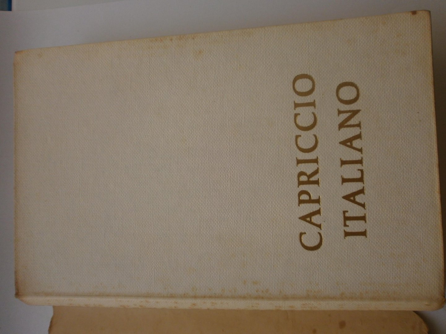 Aafjes, Bertus - Capriccio Italiano