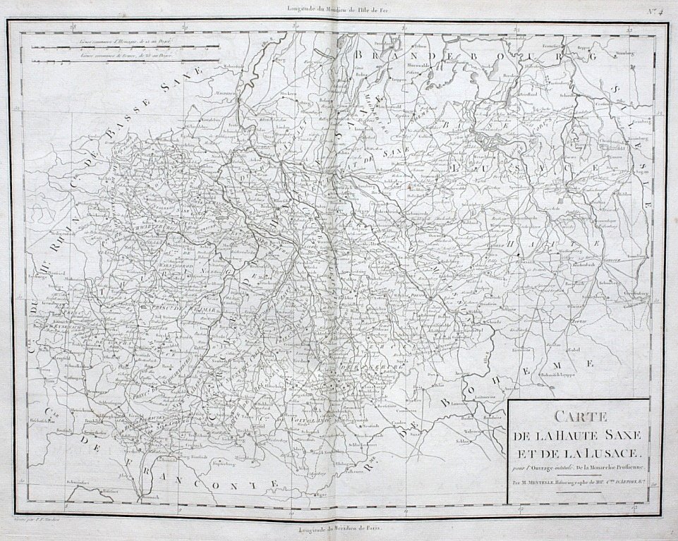 Mirabeau, H.G. Riquetti Comte de - Atlas de la monarchie Prussienne