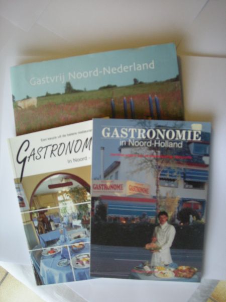 Liem, E., samenst. - Gastronomie in Noord-Holland, 1989/90 en 1993,  een keuze uit de betere restaurants.