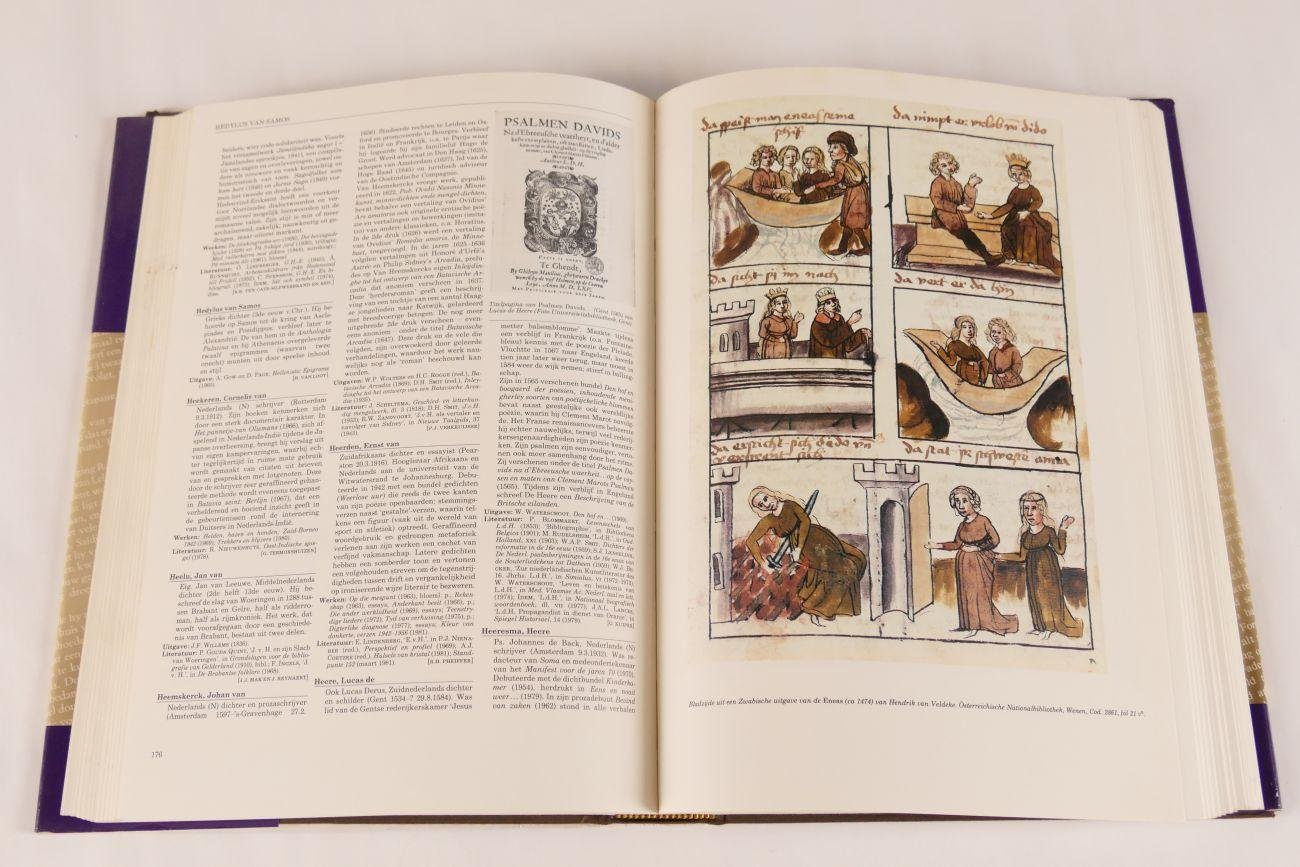 diversen - Moderne Encyclopedie van de Wereldliteratuur 10 delen. (7 foto's)