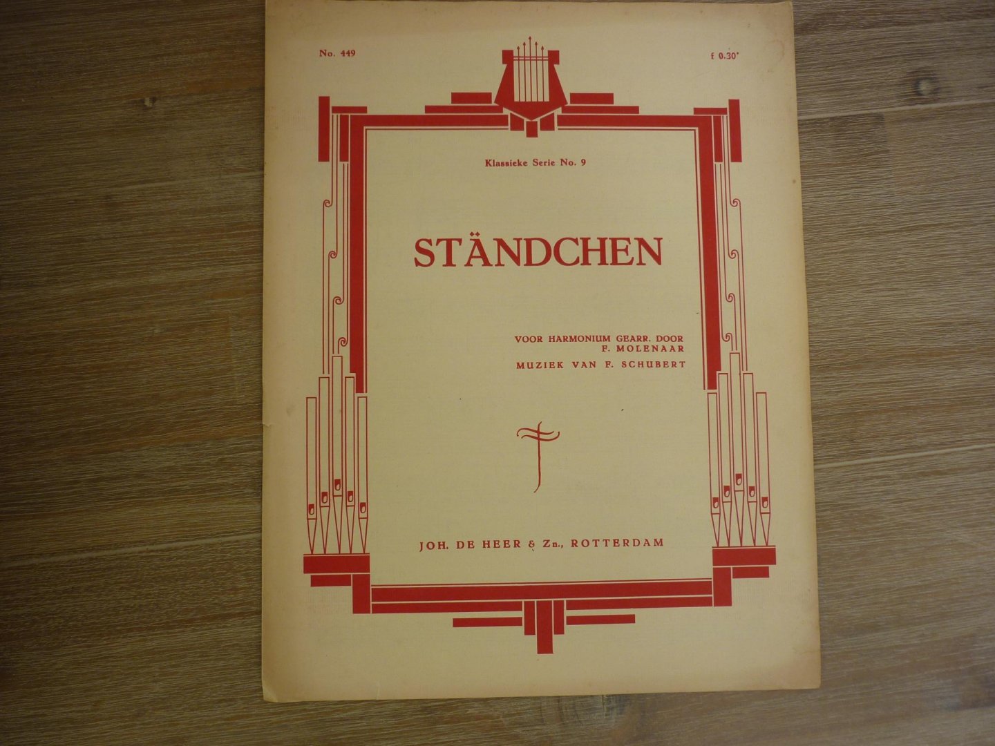 F. Molenaar  /  F. Schubert - Standchen (F. Schubert) - Klassieke serie no. 9