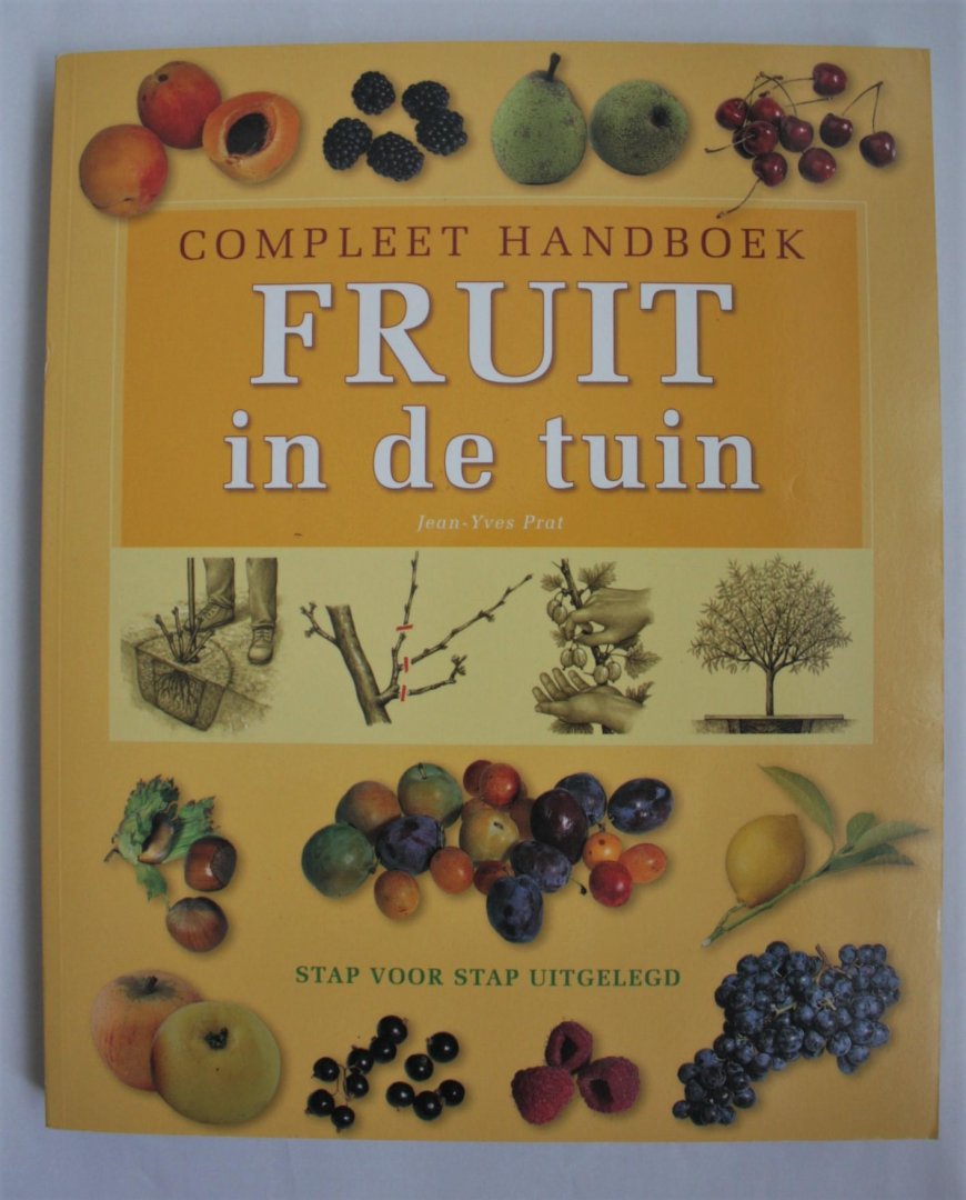 Prat, Jean-Yves - Compleet handboek Fruit in de tuin - stap voor stap uitgelegd ( 3 foto's )