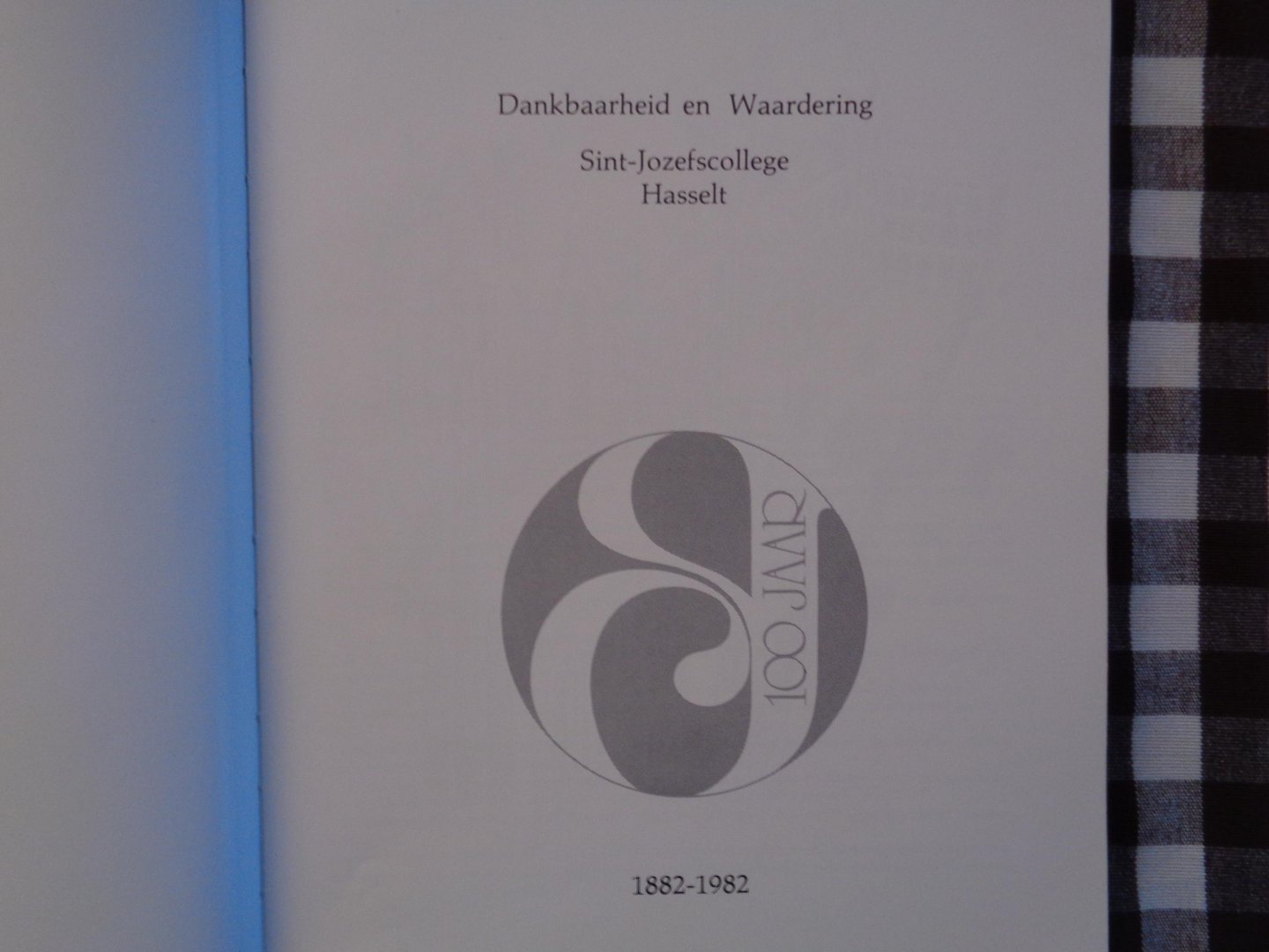 gerard verbeek - sint jozefscollege hasselt-1882-1982-