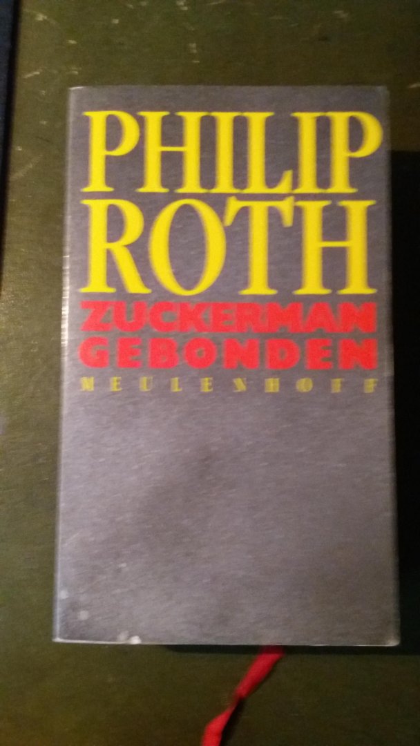 Roth, Philip - Zuckerman gebonden