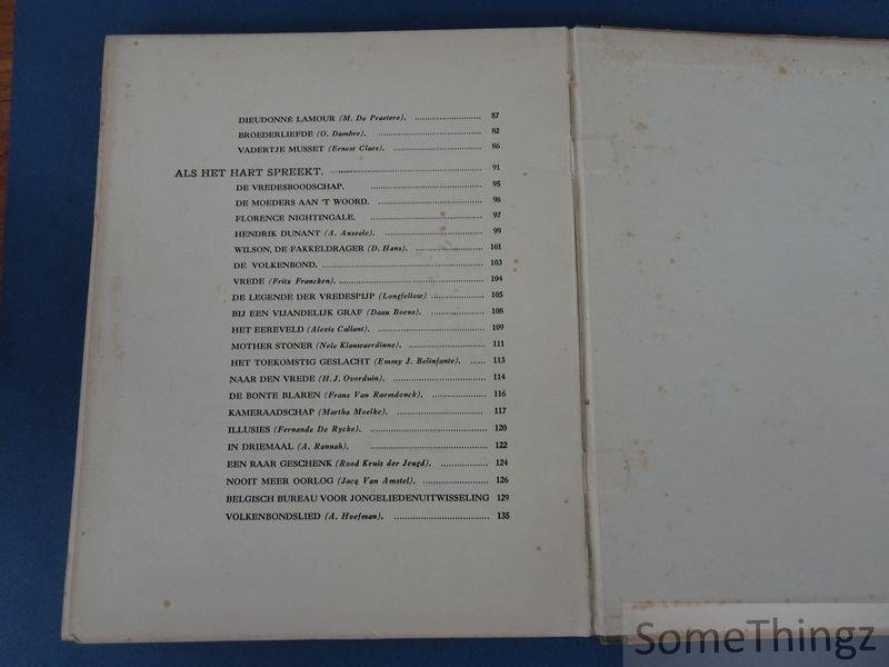 Verbrugge, Geo (samensteller) en Nand Snoeck (ills.) - Mijn vredesboek.