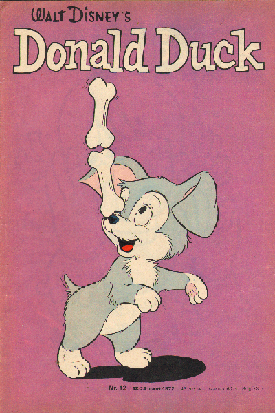 Disney, Walt - Donald Duck 1972 nr. 12, Een Vrolijk Weekblad,18-24 maart, goede staat