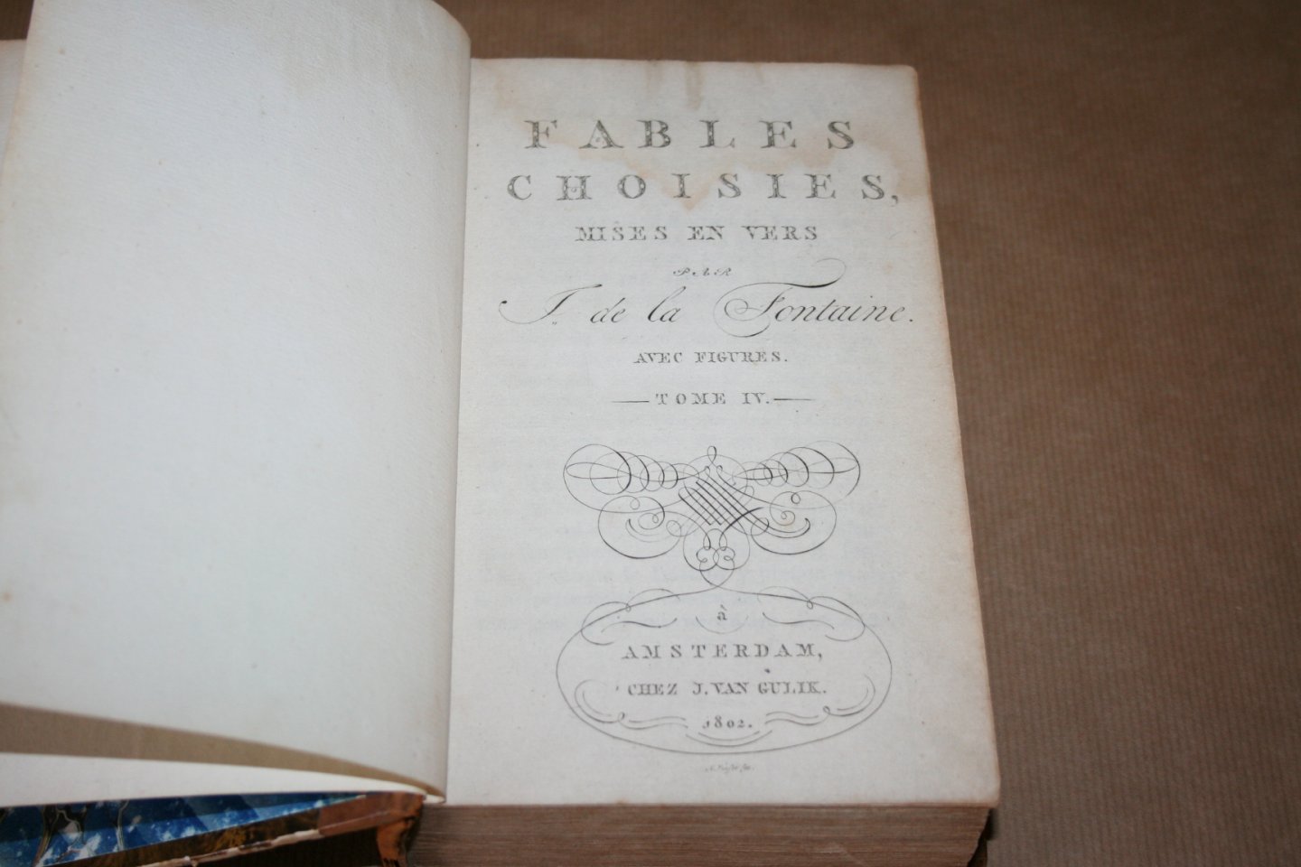 J. de La Fontaine - Fables Choisies Mises en Vers par J. de La Fontaine - Tome IV, V & VI