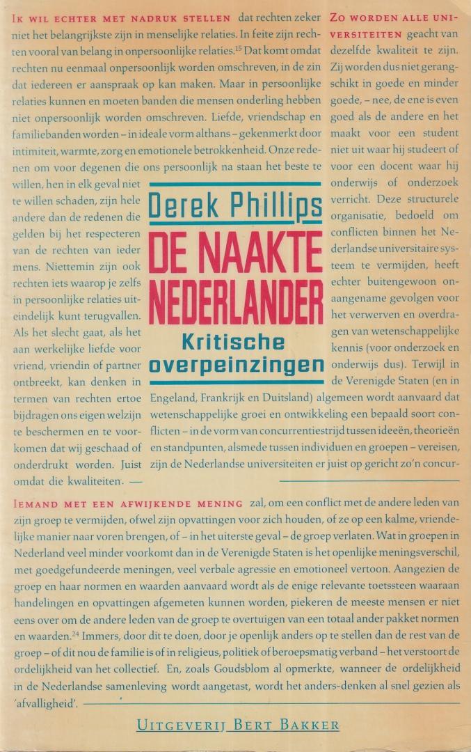Phillips, Derek - De naakte Nederlander: kritische overpeinzingen