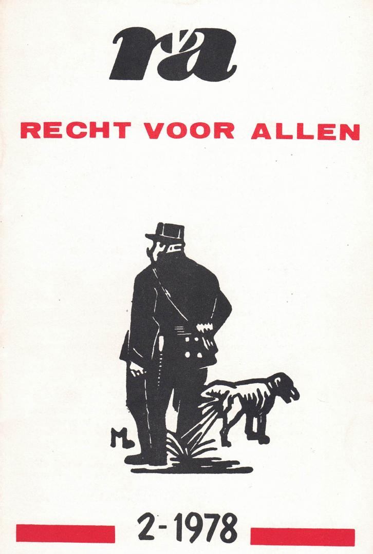 Auteurs, Anonieme - Recht voor Allen 1978 / 2. Inhoud zie: