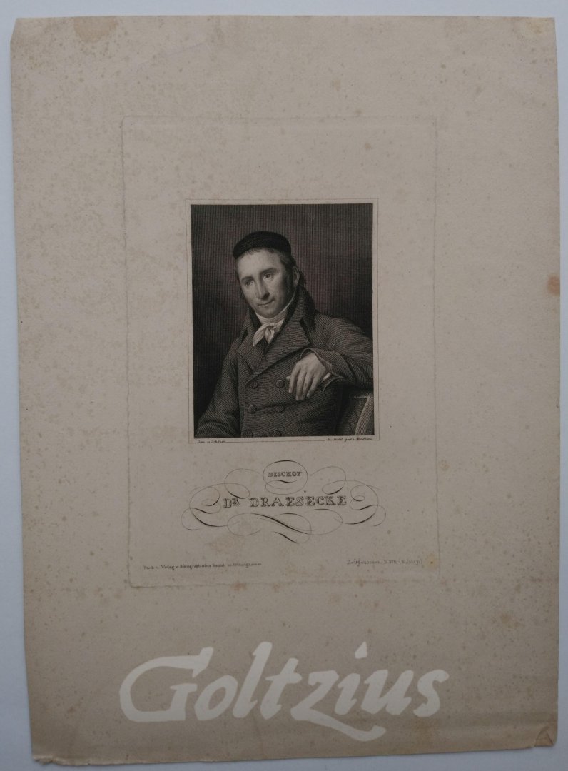 NORDHEIM, JOHANN GEORG, - Bischof Dr. Draesecke