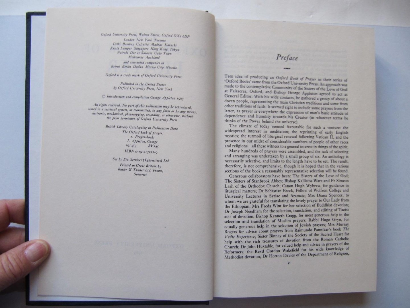 George Appleton - The Oxford Book of Prayer