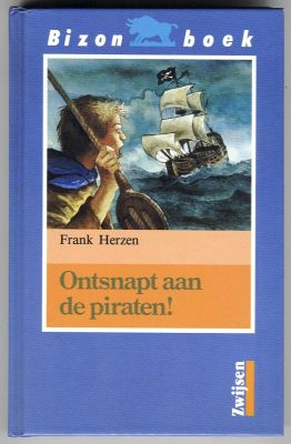 Herzen, Frank met zw/w illustraties van Fred de Heij - Ontsnapt aan de piraten!