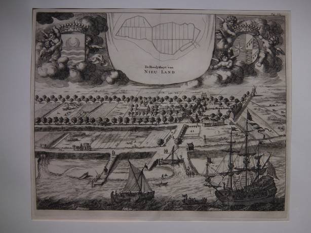 Nieuwland. - De Heerlykheyt van Nieu Land.