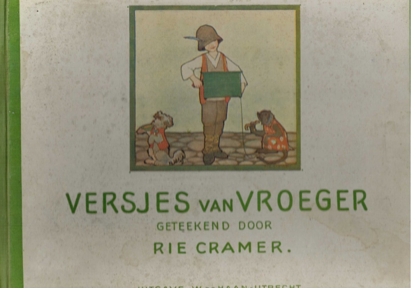 Cramer, Rie - Liedjes van vroeger. Kleurteekeningen van Rie Cramer. Pianobegeleiding van Alex de Jong