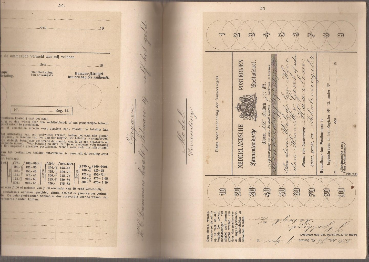 Hulsenboom, J.W. - Cursus Loopend Schrift no. 17/18 Praktische Zaken. Ook voor Meergevorderen. Modellen en Opgaven.