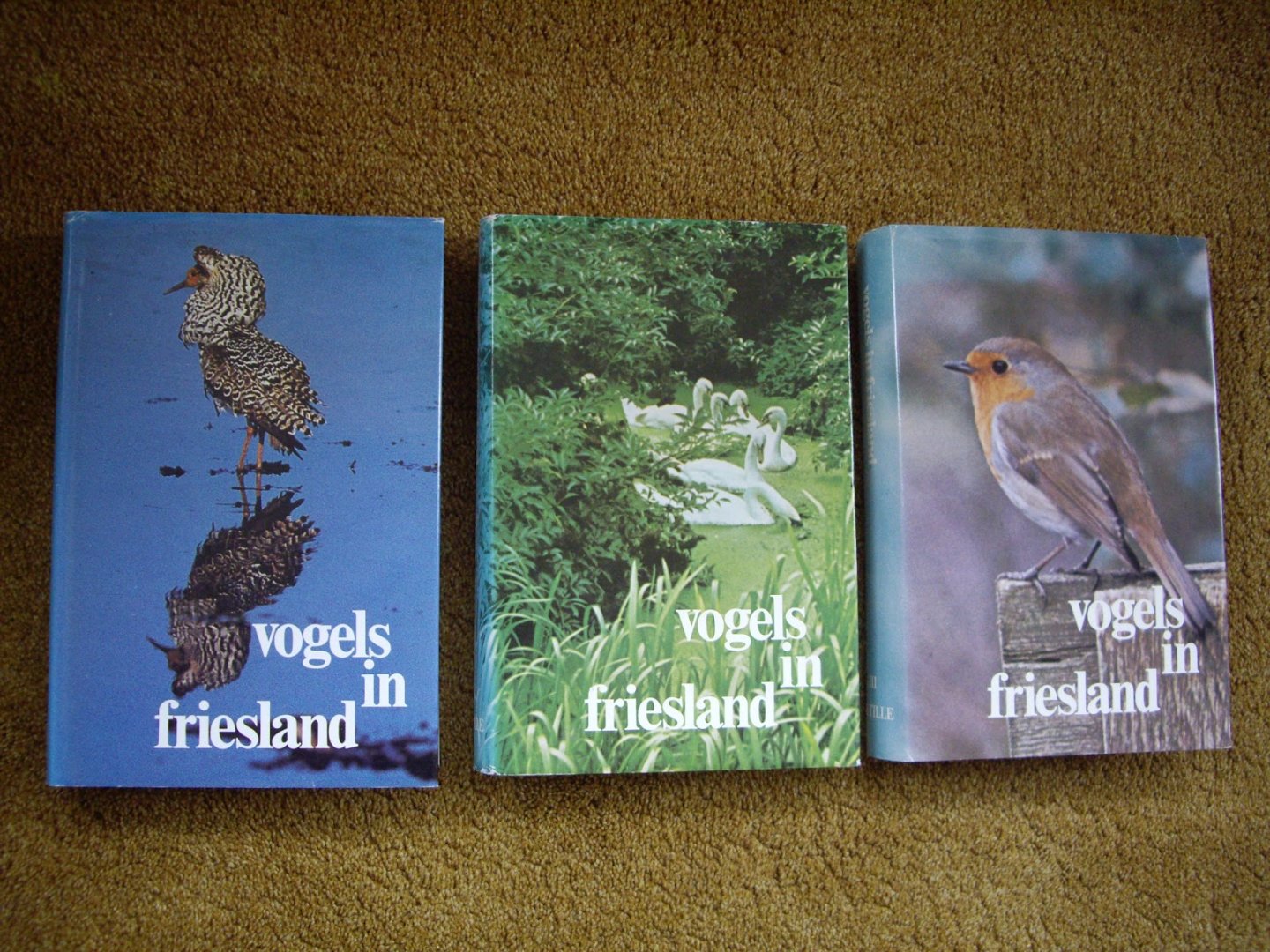 Ploeg, D.T.E. van der e.a. - Deel 1+2+3 Vogels in Friesland,