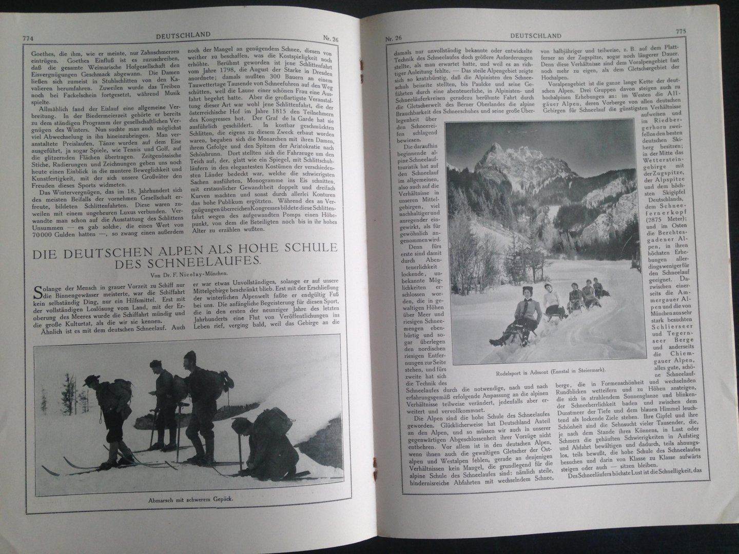  - Deutschland, Zeitschrift für Heimatkunde und Heimatliebe, Bund Deutscher Verkehr’s Vereine