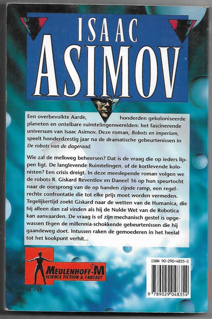 Asimov, Isaac - De robots en imperium