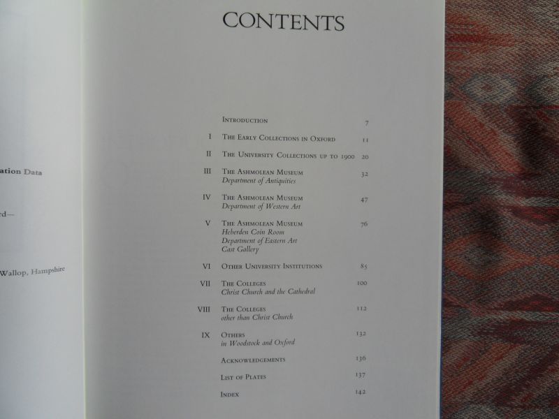 Piper, David. - The treasures of Oxford.