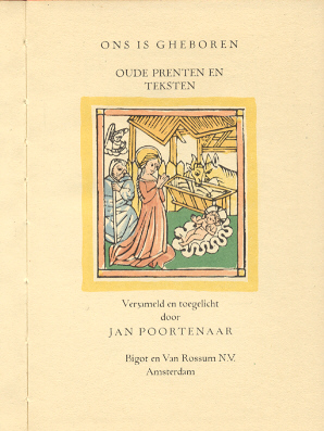 Poortenaar, Jan - Ons Is Gheboren (Oude prenten en teksten rondom Kerst)