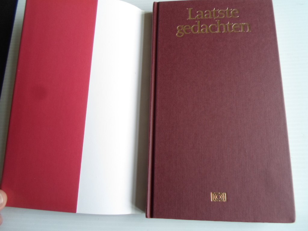 Rijnsdorp, Dr.C. - Laatste gedachten, 1978-1982