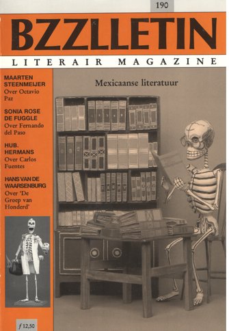 Cartens, Daan , Koos Hageraats en Phil Muysson (redactie) - Bzzlletin nr. 190. Mexicaanse literatuur nummer