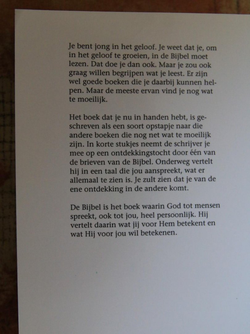 Koning, M.G. de - De eerste brief aan de Korinthiers. Een verklaring van Paulus' brief, speciaal voor jou nr.2