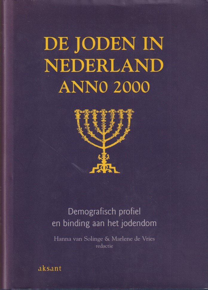 Solinge, Hanna van & Marlene de Vries - De Joden in Nederland. Anno 2000
