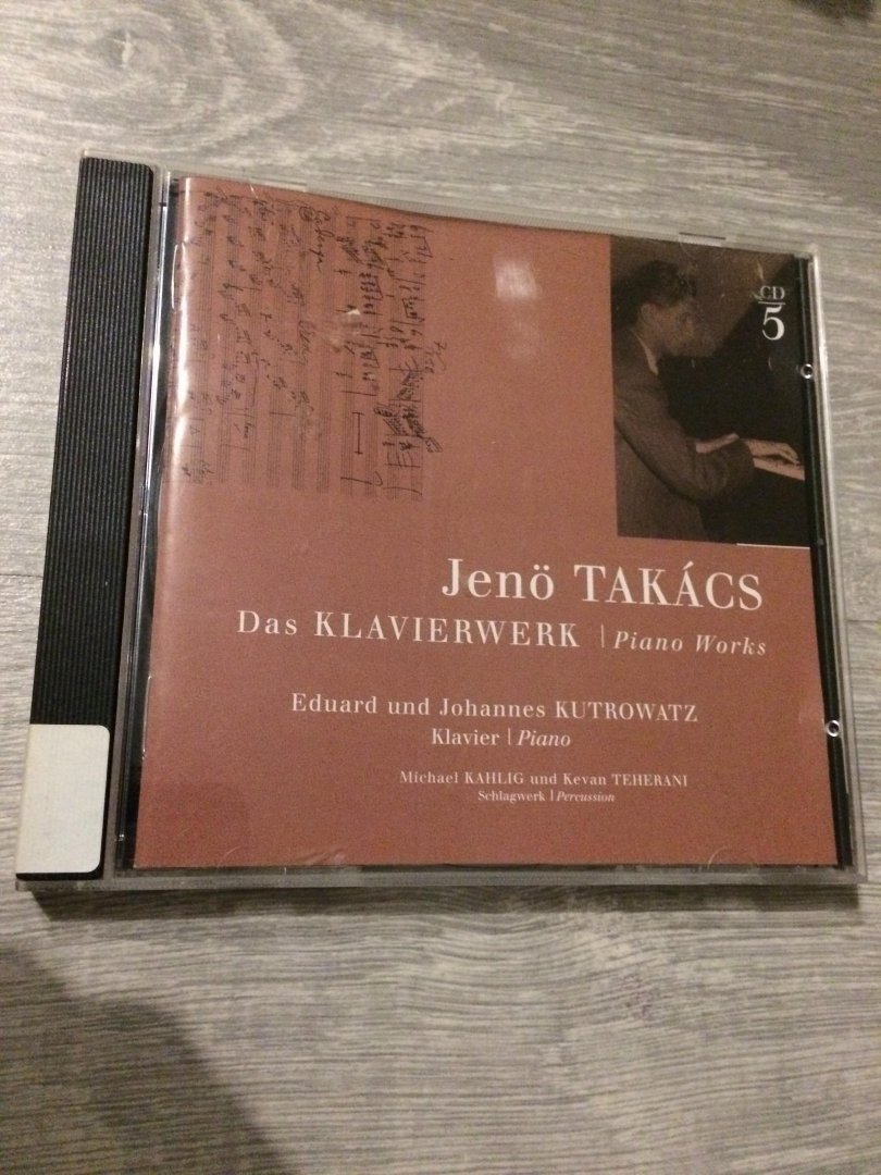 Jeno Takacs - Das Klavierwerken