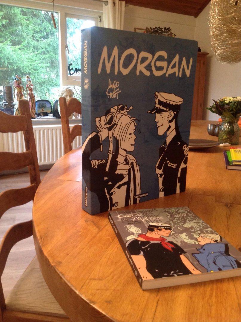 Hugo Pratt - Mü a cicade perdida. Met speciale reclamedisplay