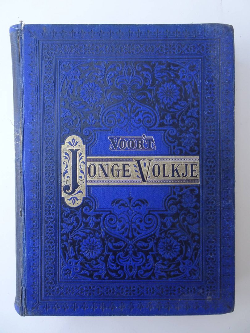 Abramsz., S. (red.). - Voor 't Jonge Volkje. Geïllustreerd Tijdschrift voor de Jeugd. Drie-en zestigste en vier-en-zestigste deel in 1 band.