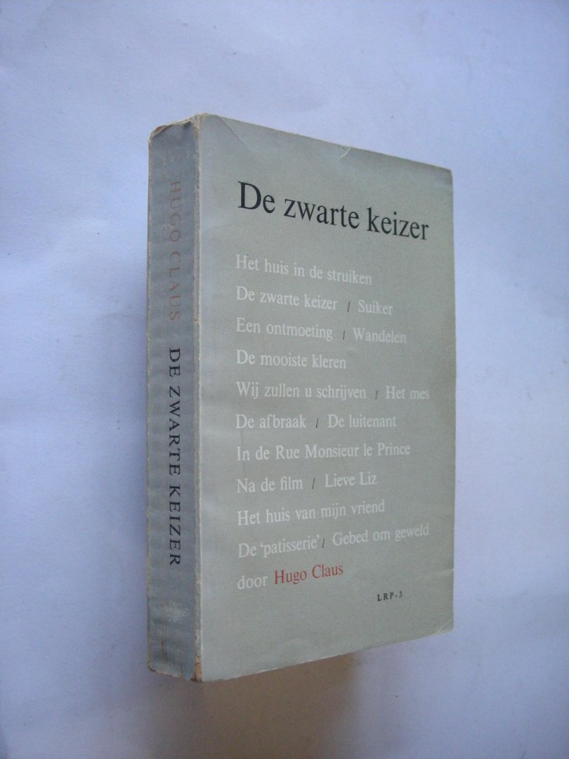 Claus, Hugo - De zwarte keizer. Verhalen