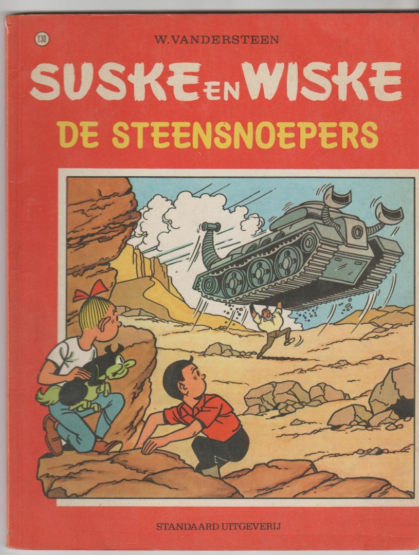 Vandersteen,Willy - Suske en Wiske 130 de steensnoepers 1e druk