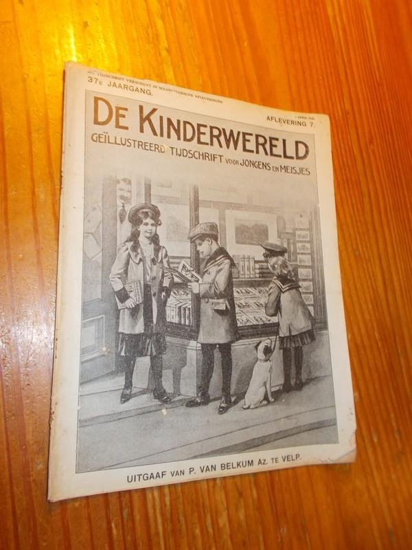 (RED), - De kinderwereld. Geillustreerd tijdschrift voor jongens en meisjes.