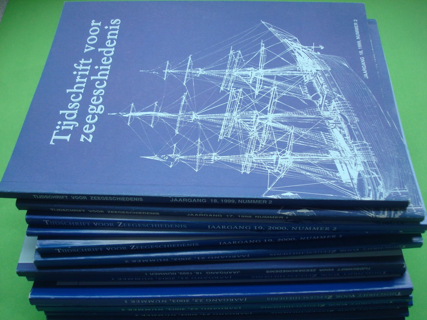  - Tijdschrift voor zeegeschiedenis, Logbuch, Blauwe Wimpel