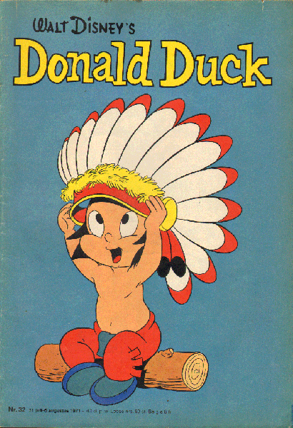 Disney, Walt - Donald Duck 1971 nr. 32, Een Vrolijk Weekblad, 31 juli-6 augustus, goede staat