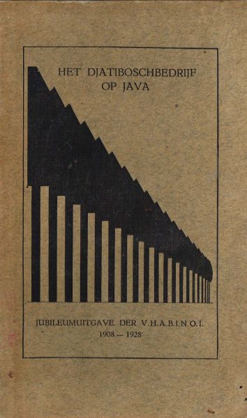 Wind Hzn., R., H.L.J. Beck, C.L.M. Draaisma (et.al). - Het Djatiboschbedrijf op Java : Jubileum uitgave der vereeniging van hoogere ambtenaren bij het Boschwezen in Nederlandsch Oost-Indie 1908-1928.