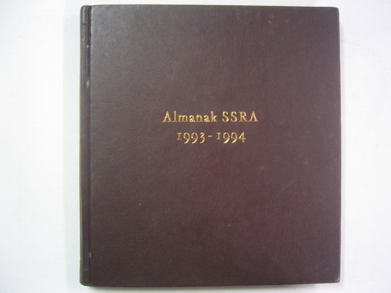 Lustrumcommissie - Almanak SSRA 1993-1994 Amsterdam