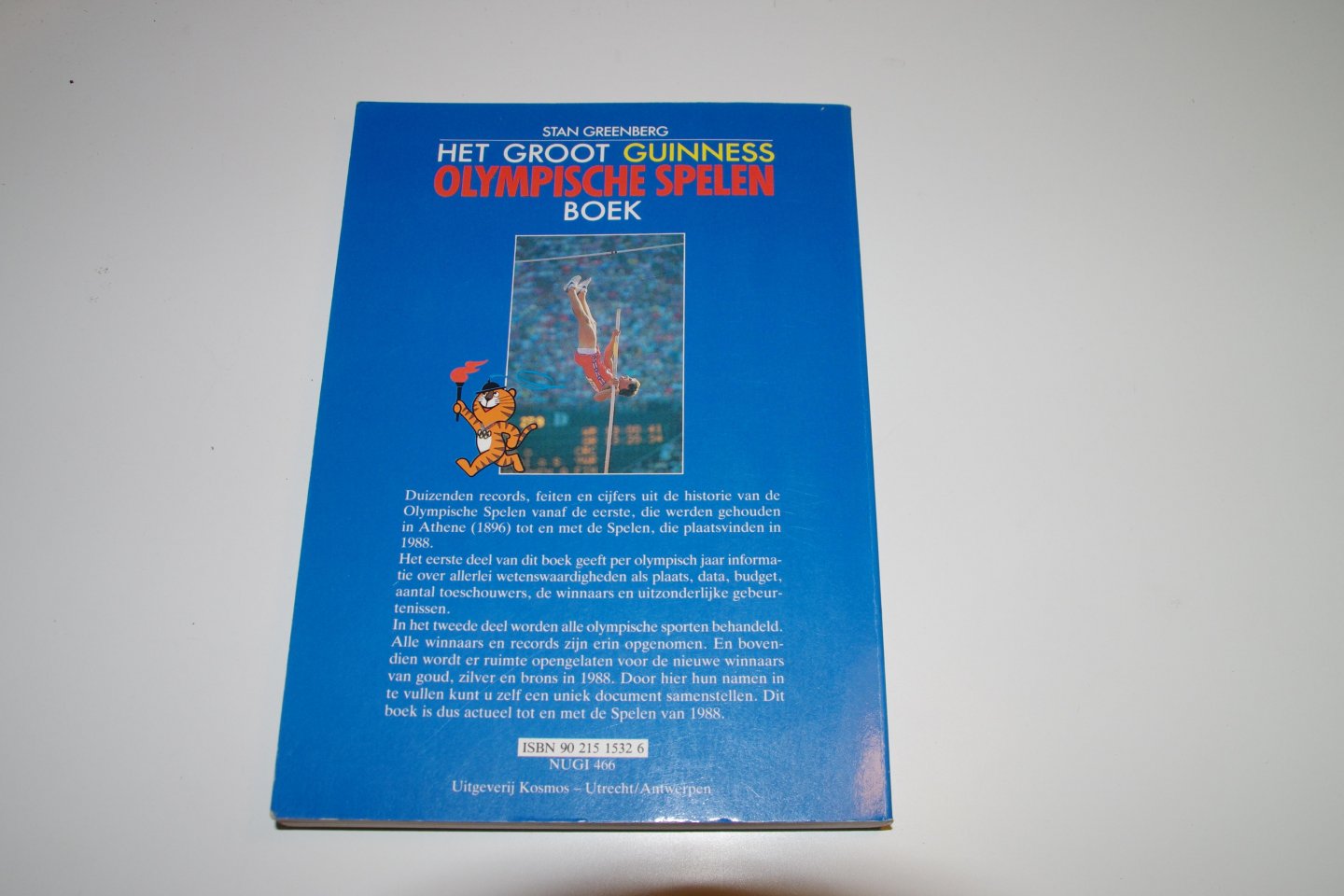 Greenberg - Groot guinness olympische spelen boek / druk 2