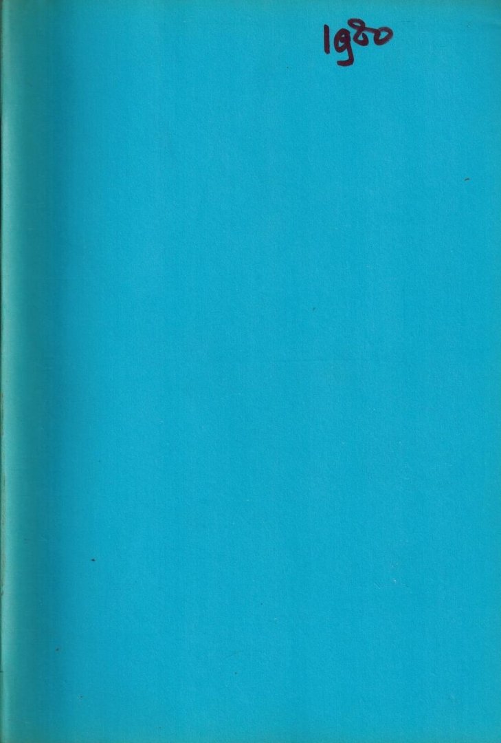  - Schakend Nederland 87e Jaargang Compleet / Ingebonden -1980