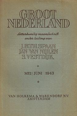EMANTS, Marcellus - Groot Nederland, Emants-nummer, mei/ juni 1943.