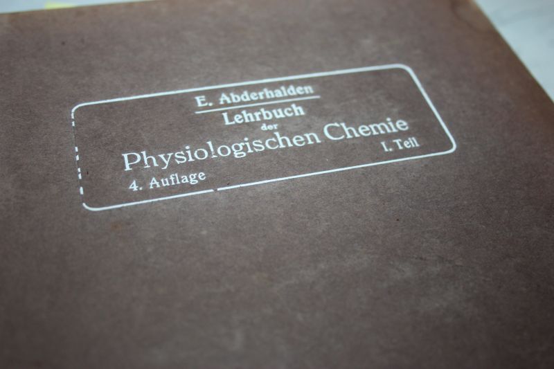 Abderhalden, E. - Lehrbuch der Physiologischen Chemie, 1e deel Die organischen Nahrungsstoffe und ihr verhalten im zellstoffwechsel