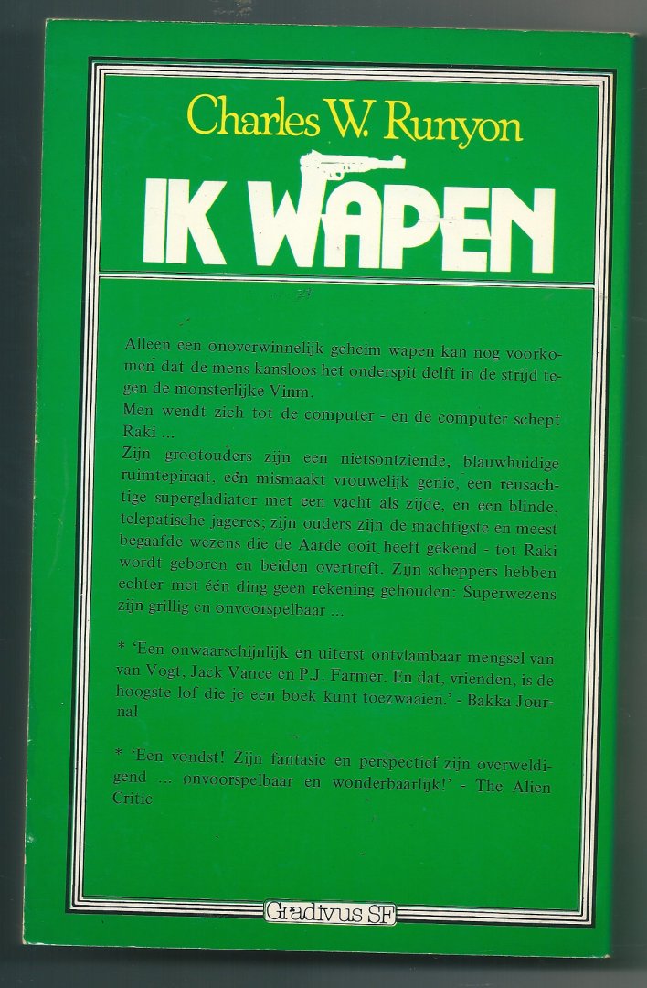 Runyon, Charles W - Ik wapen