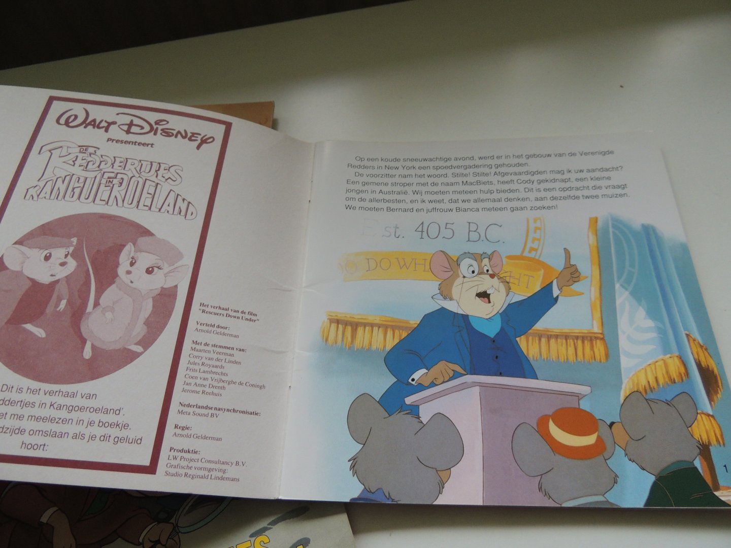 Disney, Walt - De speurneuzen, de reddertjes in kangoeroeland, pinocchio, jungle boek, Peter Pan en Wendy